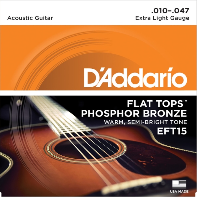 D’Addario EFT15 木結他弦線