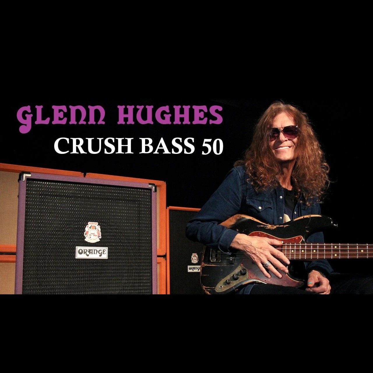 ORANGE限量版CRUSH 50 Glenn Hughes@Deep Purple簽名款Bass Combo音箱