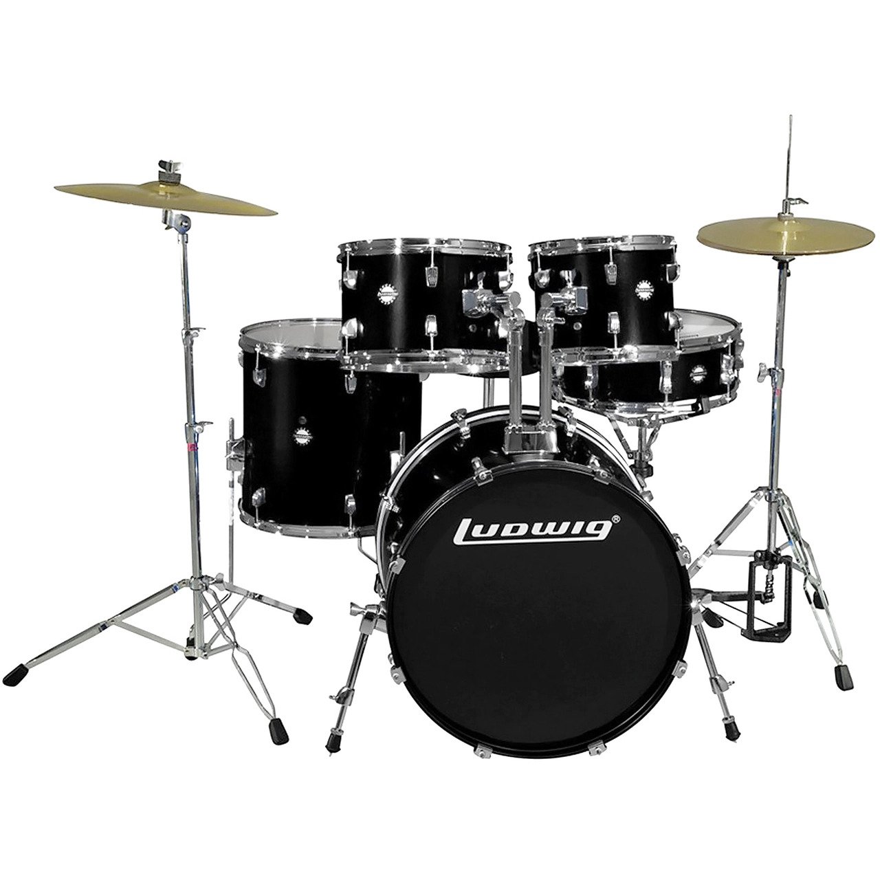 Ludwig Accent Drive 5PCS完整套裝(黑色)