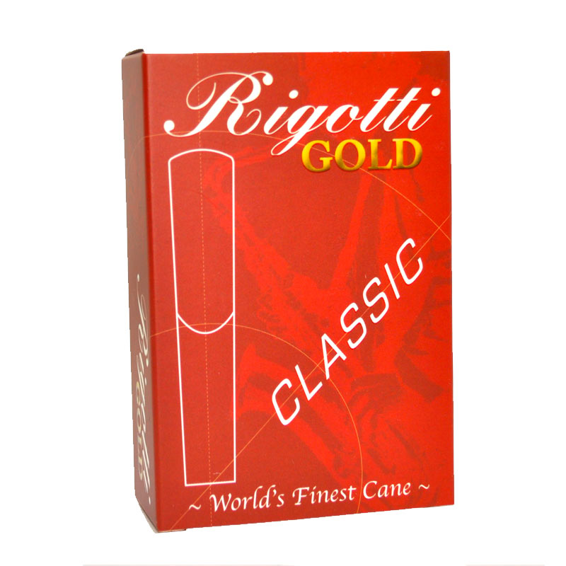 Rigotti Gold Classic 次中音色士風簧片 (3片裝)