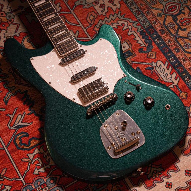 Guild Surfliner Deluxe Evergreen Metallic 電結他