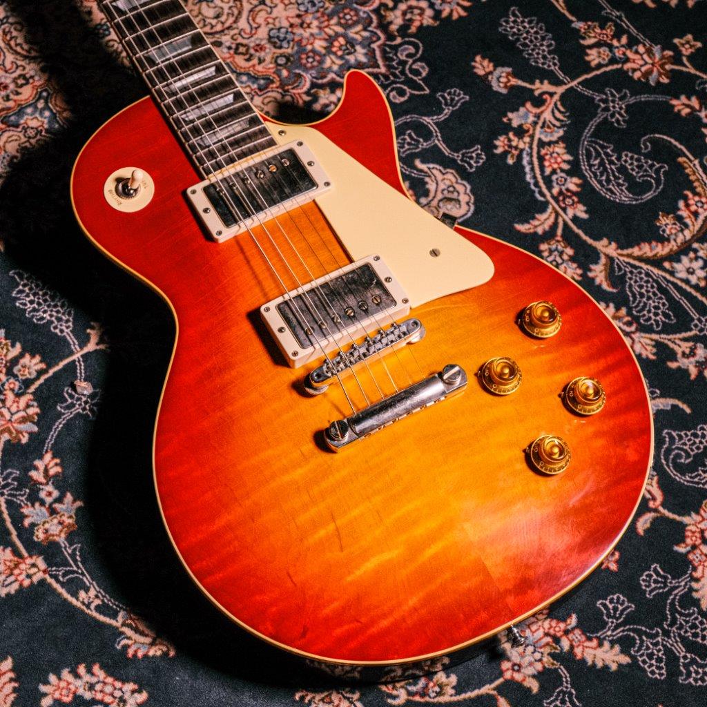 Gibson Custom Murphy Lab 1959 Les Paul Standard Sunrise Tea Burst Ultra Light Aged電結他 SN 933973