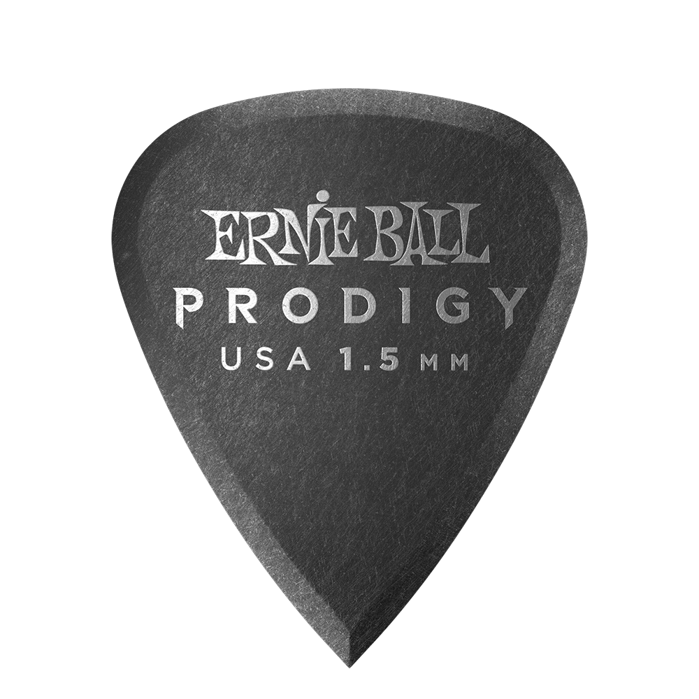 ERNIE BALL Prodigy Standard 1.5mm Black Gtr Picks