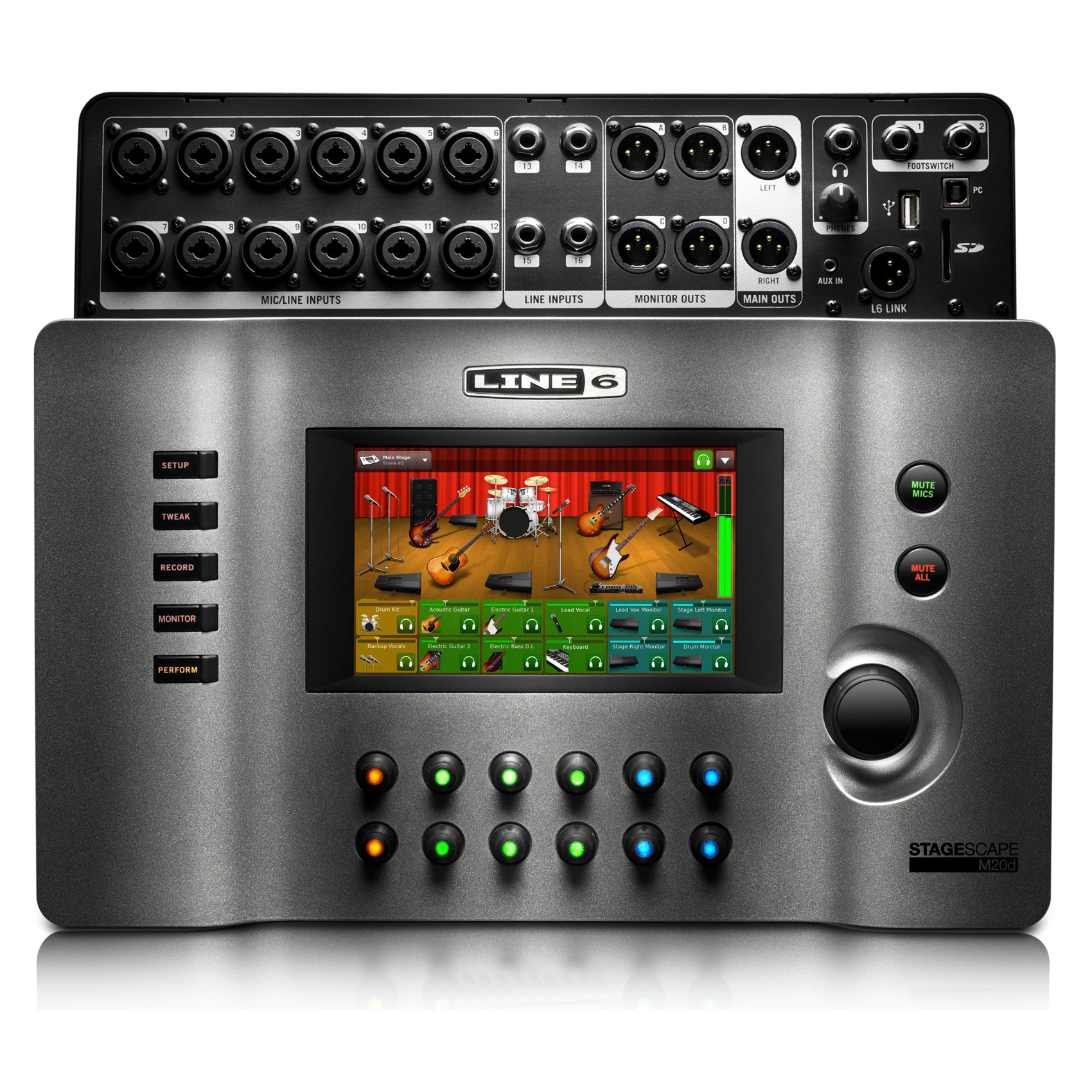 Line 6 Pro Audio StageScape M20d Smart Mixer智能調音台