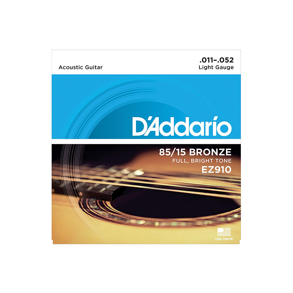 D'ADDARIO G Stg EZ910SetAcous85/15 Light木結他弦線