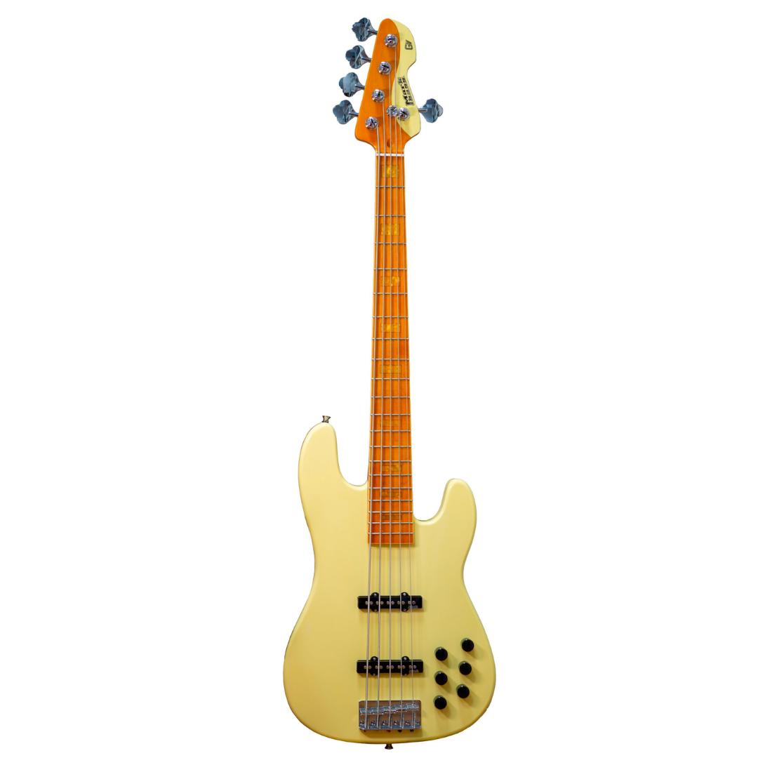 Markbass GV5 Gloxy Val Cream CR MP w/Bag 5線Bass