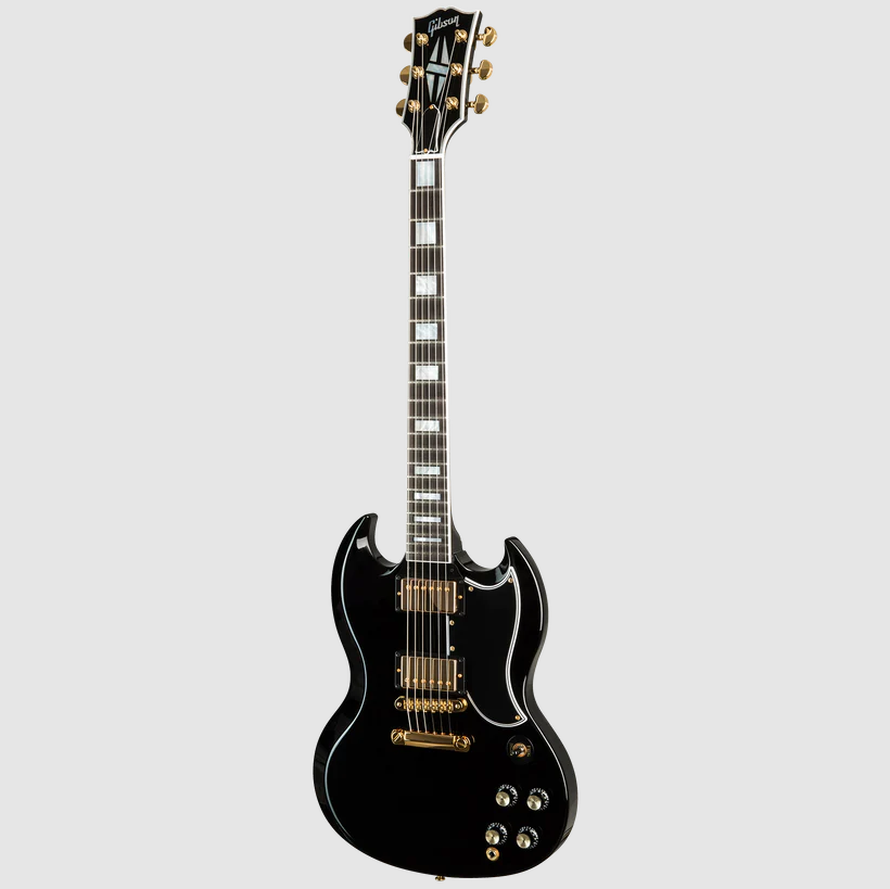 Gibson Custom Shop SG Custom 2-Pickup w/ Ebony Fingerboard Gloss - Ebony