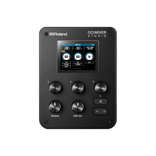 ROLAND GO:MIXER Studio線上直播/錄音界面interface